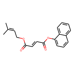Fumaric acid, naphth-1-yl 3-methylbut-2-en-1-yl ester
