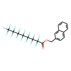 Pentadecafluorooctanoic acid, naphth-2-ylmethyl ester