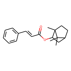 2-Propenoic acid, 3-phenyl-, 1,7,7-trimethylbicyclo[2.2.1]hept-2-yl ester, endo-