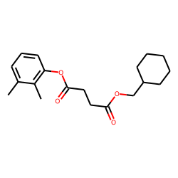 Succinic acid, cyclohexylmethyl 2,3-dimethylphenyl ester