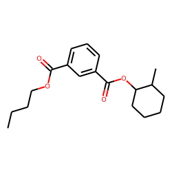 Isophthalic acid, butyl 2-methylcyclohexyl ester