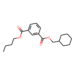 Isophthalic acid, butyl cyclohexylmethyl ester