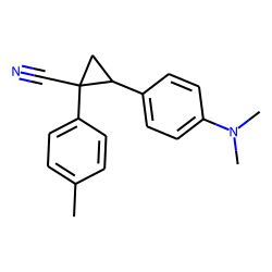 Cyclopropanecarbonitrile, 2-[p-(dimethylamino)phenyl]-1-p-tolyl-