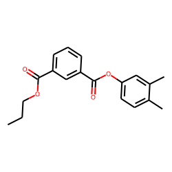 Isophthalic acid, 3,4-dimethylphenyl propyl ester
