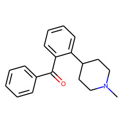 Cis-3-benzoyl-4-phenyl-1-methylpiperdine