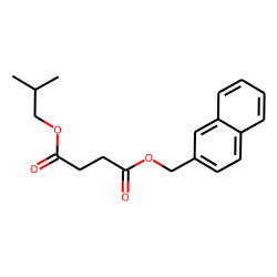 Succinic acid, isobutyl 2-naphthylmethyl ester