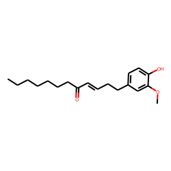 (E)-1-(4-Hydroxy-3-methoxyphenyl)dodec-3-en-5-one