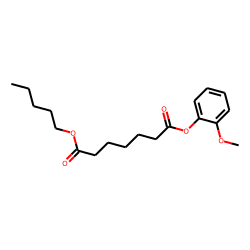 Pimelic acid, 2-methoxyphenyl pentyl ester