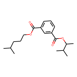 Isophthalic acid, isohexyl 3-methylbut-2-yl ester