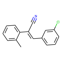 m-Chlorobenzylidene-2-methylphenylacetonitrile