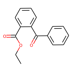O-benzoylbenzoic acid, ethyl ester