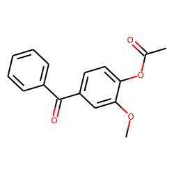 Cinnarizine M (hydroxy-methoxy-benzophenone), isomer 2, acetylated