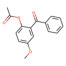 Cinnarizine M (hydroxy-methoxy-benzophenone), isomer 1, acetylated