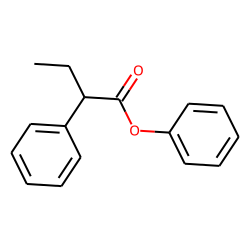 Butyric acid, 2-phenyl-, phenyl ester