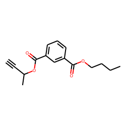 Isophthalic acid, but-3-yn-2-yl butyl ester