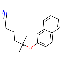 2-(3-Cyanopropyl)dimethylsilyloxynaphthalene