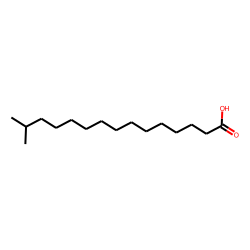 14-methylpentadecanoic acid
