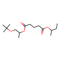 Glutaric acid, 1-(tert-butoxy)prop-2-yl isobutyl ester