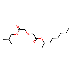Diglycolic acid, isobutyl 2-octyl ester