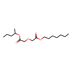 Diglycolic acid, heptyl 2-pentyl ester