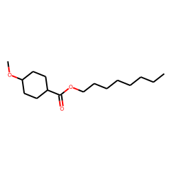 Cyclohexanecarboxylic acid, 4-methoxy-, octyl ester