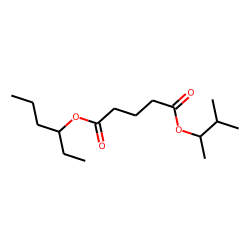 Glutaric acid, 3-methylbut-2-yl 3-hexyl ester