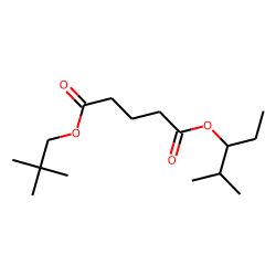 Glutaric acid, 2-methylpent-3-yl neopentyl ester