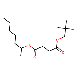 Succinic acid, hept-2-yl neopentyl ester