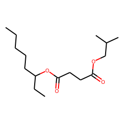Succinic acid, isobutyl 3-octyl ester