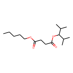 Succinic acid, 2,4-dimethylpent-3-yl pentyl ester
