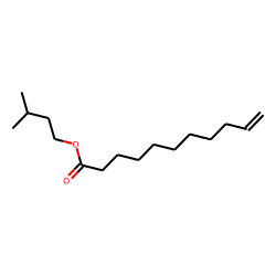 10-Undecenoic acid, 3-methylbutyl ester