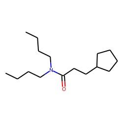 Propanamide, N,N-dibutyl-3-cyclopentyl-