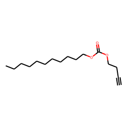 Carbonic acid, but-3-yn-1-yl undecyl ester