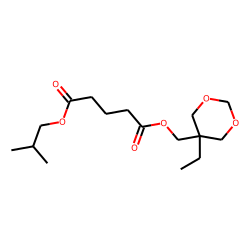 Glutaric acid, (5-ethyl-1,3-dioxan-5-yl)methyl isobutyl ester