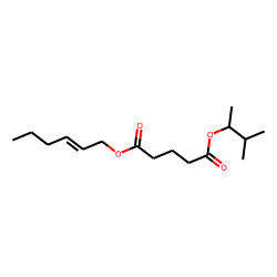 Glutaric acid, hex-2-en-1-yl 3-methylbut-2-yl ester