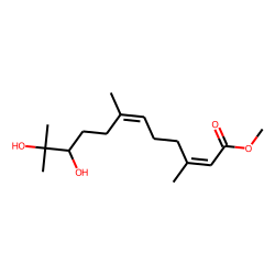 (2E,6E)-Methyl 10,11-dihydroxy-3,7,11-trimethyldodeca-2,6-dienoate