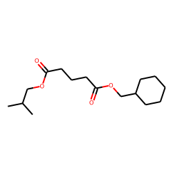 Glutaric acid, cyclohexylmethyl isobutyl ester