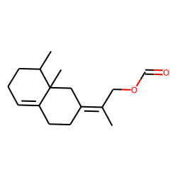 (E)-2-((8R,8aS)-8,8a-Dimethyl-3,4,6,7,8,8a-hexahydronaphthalen-2(1H)-ylidene)propyl formate