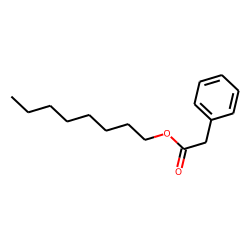 Benzeneacetic acid, octyl ester