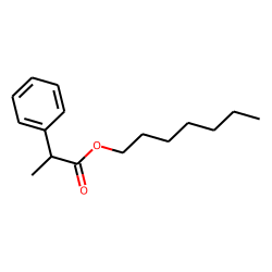 Hydratropic acid, heptyl ester