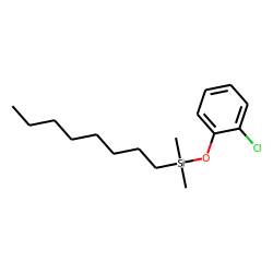 1-Chloro-2-octyldimethylsilyloxybenzene