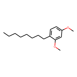 Benzene, 1,3-dimethoxy-4-octyl