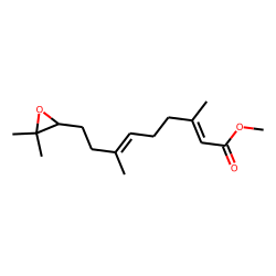 2,6-Nonadienoic acid, 9-(3,3-dimethyloxiranyl)-3,7-dimethyl-, methyl ester, (E,E)-