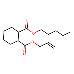 1,2-Cyclohexanedicarboxylic acid, allyl pentyl ester