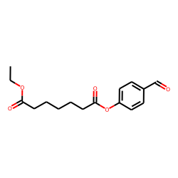 Pimelic acid, ethyl 4-formylphenyl ester