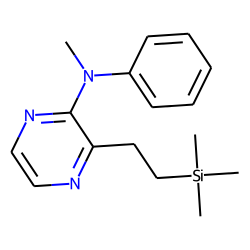 2-(N-methylanilino)-3-(2-trimethylsilylethyl) pyrazine