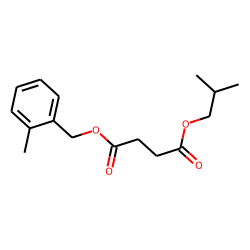 Succinic acid, isobutyl 2-methylbenzyl ester