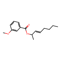 m-anisic acid, oct-3-en-2-yl ester