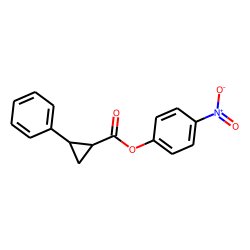 Cyclopropanecarboxylic acid, trans-2-phenyl-, 4-nitrophenyl ester