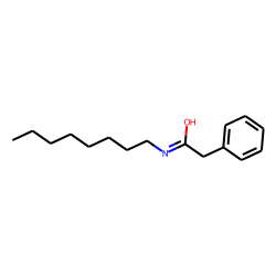 Phenylacetamide, N-octyl-